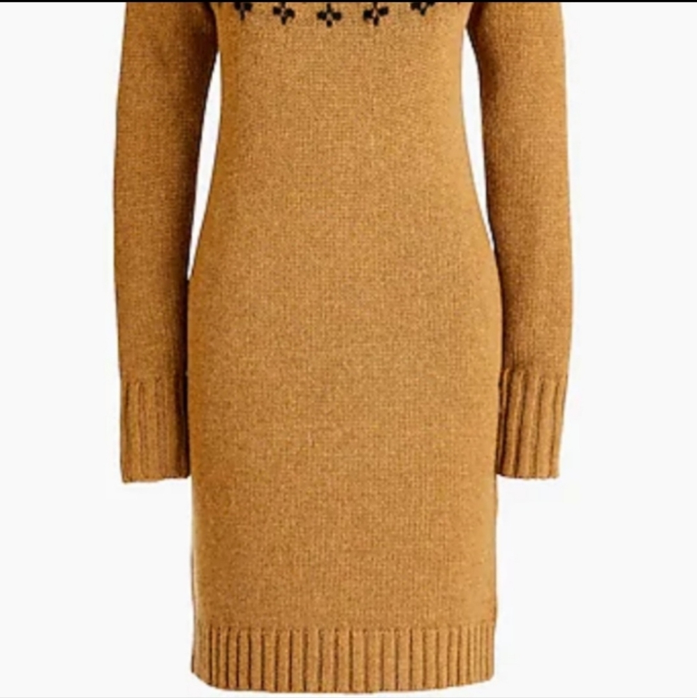J CREW- beautiful Fair Isle sweater dress size XS - Picture 8 of 8